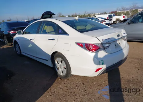 2011 Hyundai Sonata Hybrid из США, поврежденный, VIN KMHEC4A4XBA001977